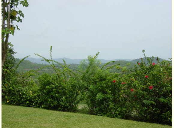 Country round Obuassi