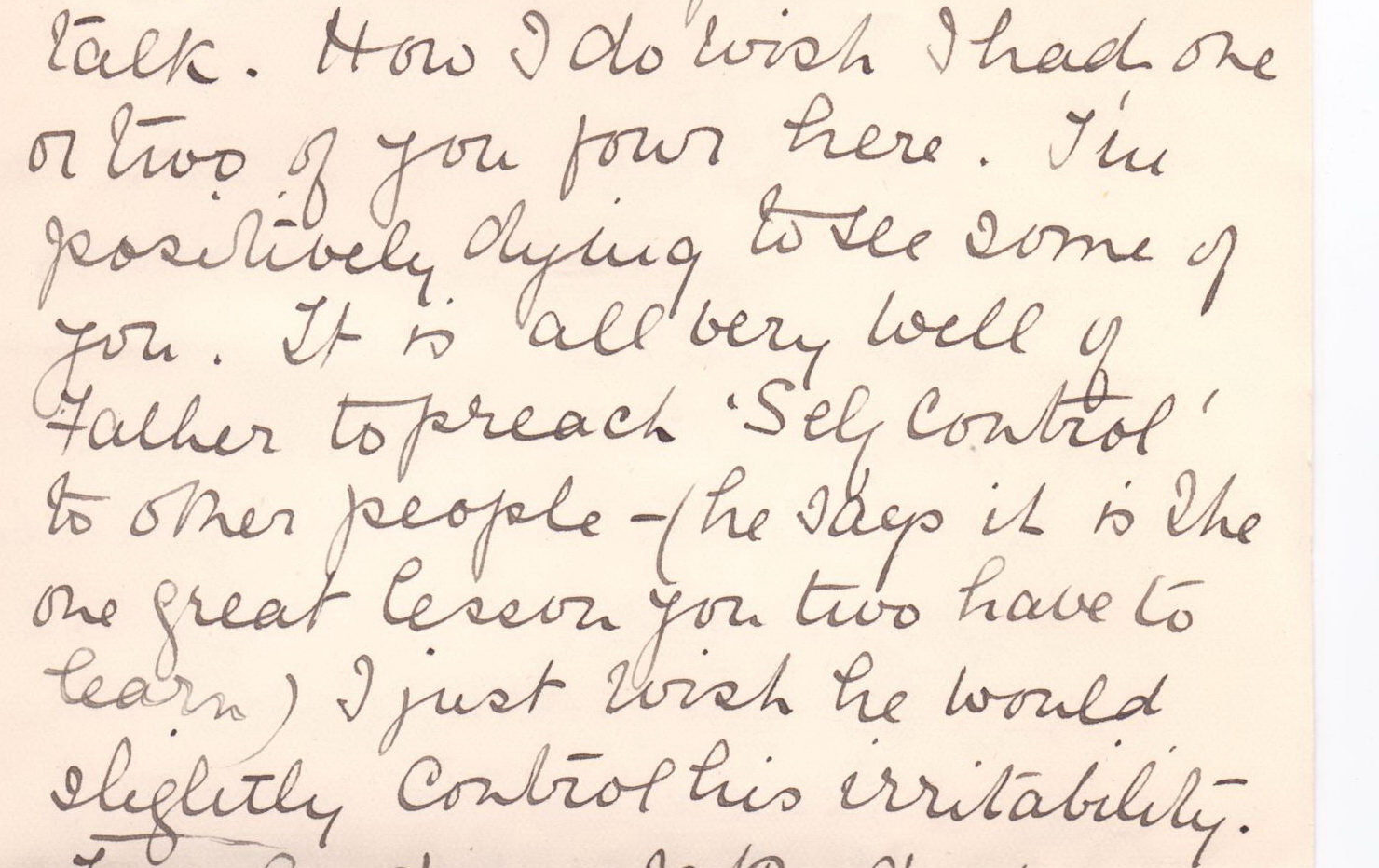 Trot letter Nov 11